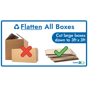 Flatten Cardboard Decal